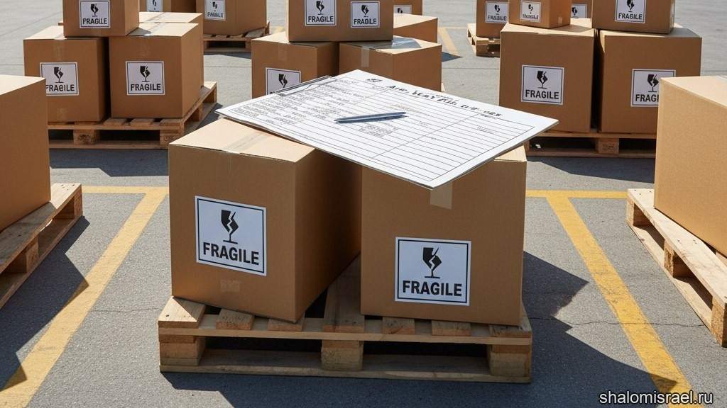 Перевозка вещей в Израиль: морской контейнер или авиабагаж (полный гид 2025)